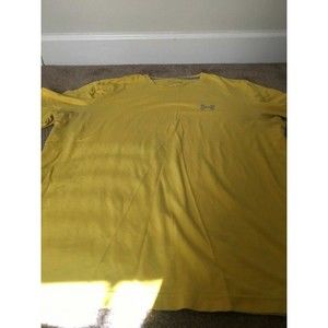 Under Armour Men's Yellow Short Sleeve T-Shirt Size XL Shirt